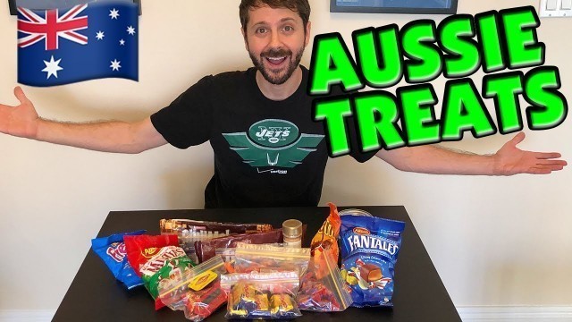 'American Tries Australian Treats Challenge!'