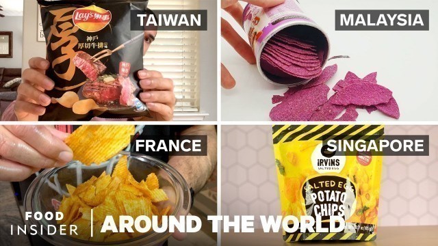 'Potato Chip Flavors Around The World'