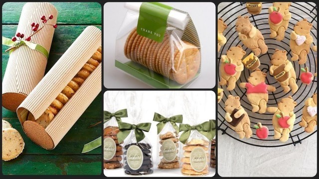 'Modern Biscuits Packing ideas || DIY Cookies Decoration ideas || Unique Biscuit SHAPES ideas'