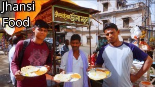 'Street Food Travel In Jhansi City | Agra To Jhansi Food Tour | Best Food Location In Jhansi #1'