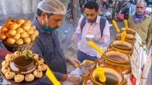 'Pani Puri Served In Filmy Style | 5 Flavors Of Pani Puri | #Panipuri #IndianStreetFood'