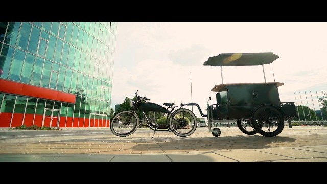 'Food cart bike BizzOnWheels'