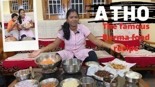 'Atho - The best Burma food recipe in Tamil ||Jeevithas View'