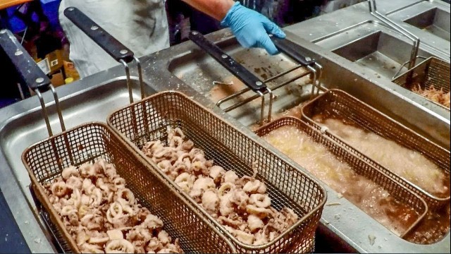 'Italy Street Food. Feast of Fried Fishes'