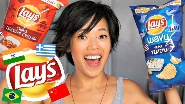 'Lay\'s Global Flavors Potato Chips Taste Test - Passport to Flavor'