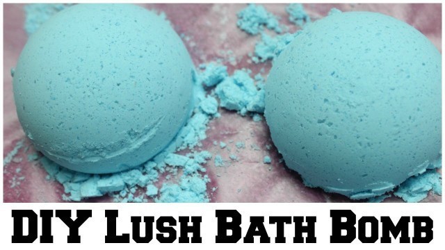 'HOW TO MAKE A LUSH BATH BOMB DIY | Allie Young'