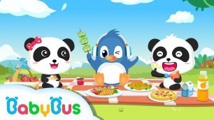 '❤ Healthy Eater | Animation For Babies | BabyBus | Baby Panda'