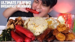 'FILIPINO BREAKFAST MUKBANG | PINOY ALMUSAL | PINOY  MUKBANG'