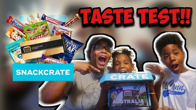 'AMERICANS TRY AUSTRALIAN SNACKS FOR THE FIRST TIME!'