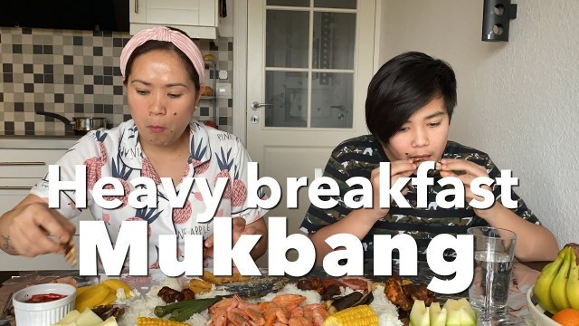 'Heavy breakfast mukbang#1 || PINOY FOOD'