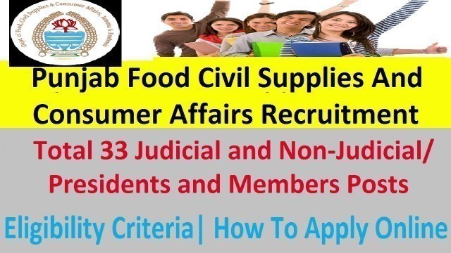 'Food Civil Supplies And Consumer Affairs Recruitment foodsuppb.nic Jobs'