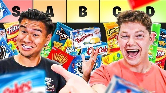 'ULTIMATE Snack Food Tier List With Jeffery Bui!'