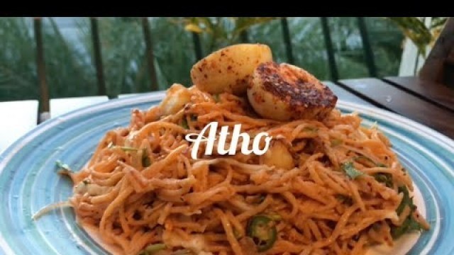 'Atho // Burmese cuisine.'