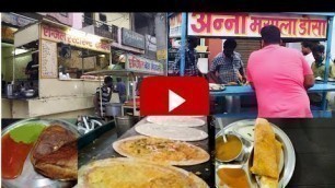 'Making of Dabeli and Dosa at famous outlets in Sipri bazar , Jhansi ||Meal & Miles'