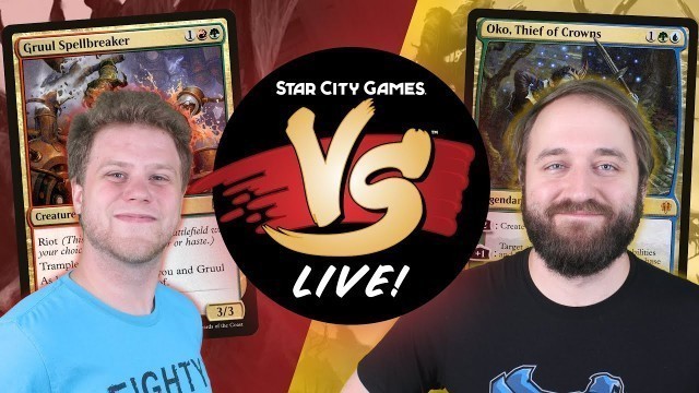 'VS Live! | Gruul Aggro VS Simic Food | No Ban List Standard | Match 1'