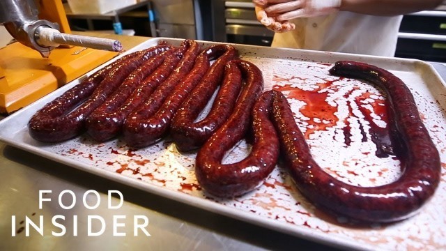 'How Korean Blood Sausage Is Made | Regional Eats'