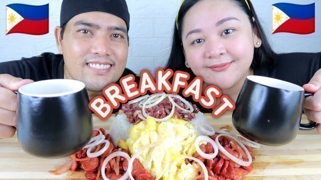 'FILIPINO BREAKFAST | PINOY ALMUSAL | ISANG KALDERONG FRIED RICE | FILIPINO FOOD| MUKBANG PHILIPPINES'