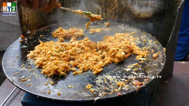 'Mumbai Style Egg Bhurji Recipe | Flavors of Mumbai | MUMBAI STREET FOODS | FOOD & TRAVEL TV'