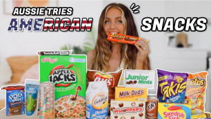 'AUSTRALIAN TRIES AMERICAN SNACKS (EW 