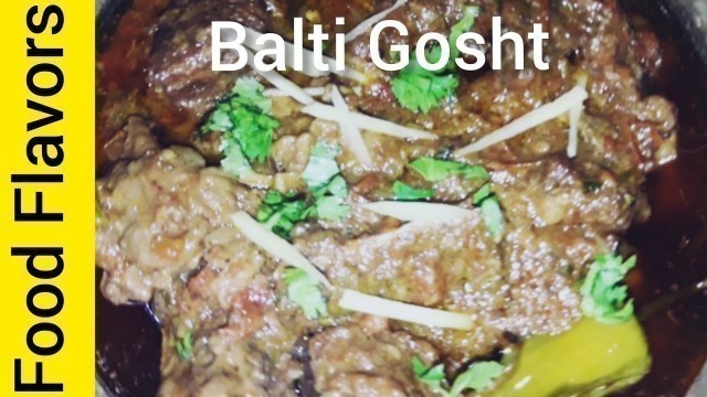 'Balti Gosht by Nasreen Akhtar 