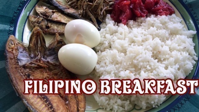 'MUKBANG: PINOY BREAKFAST (Tuyo, Tocino, Itlog and EXTRA RICE!)'