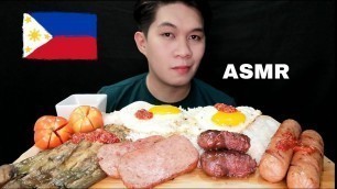 'ASMR | EATING MY FAVORITE FILIPINO BREAKFAST | PINOY MUKBANG | (No Talking) EATING SOUNDS | VAN ASMR'