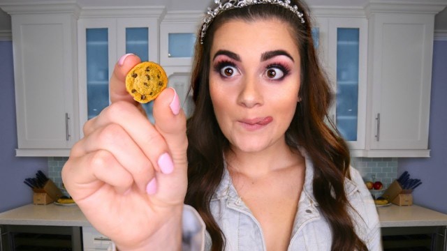 'I ate only TINY FOOD for a Day | CloeCouture'