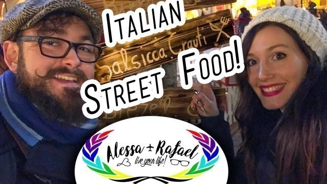 'Italian Street Food: Northern Sausages (in Bolzano, Italy) - Alessa and Rafael #002'