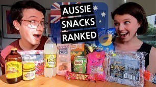 'AMERICANS TRY TOP 10 AUSTRALIAN SNACKS'