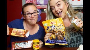 'Czech-Americans try Australian Foods'