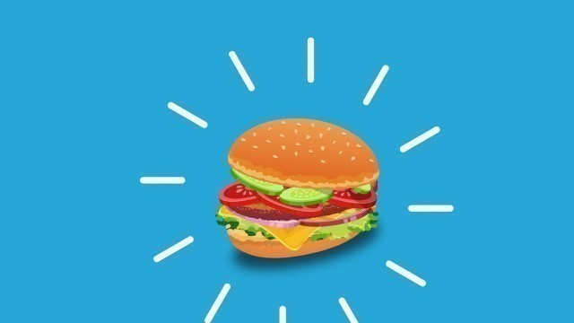 'short video animation ad | 2D animation | Fast Food Animation short video ad'