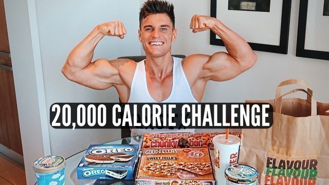 '20,000 CALORIE CHALLENGE | EPIC Cheat Day | Man VS Food'