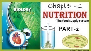 'Nutrition-The food supply system, 10th biology- Part 2'