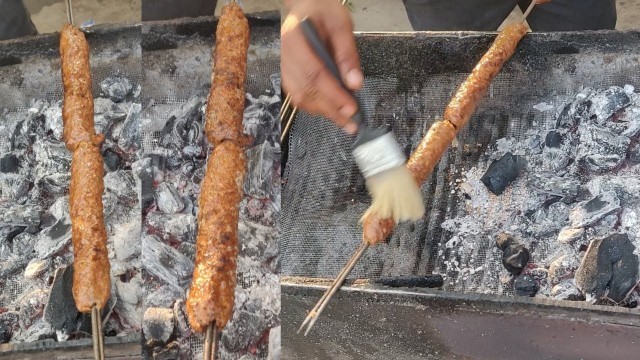 'Mutton Sheekh Kebab | Indian Street Food ( Noida)'