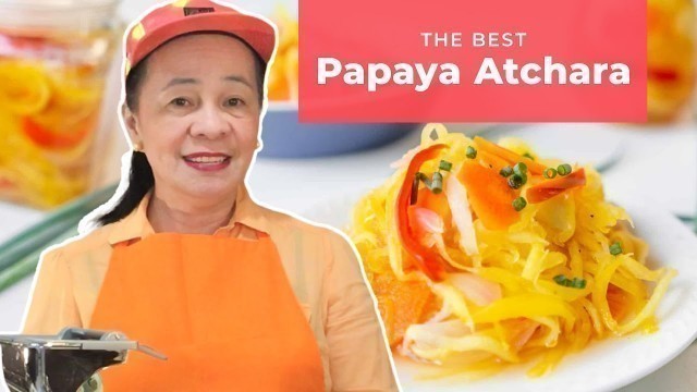 'PAPAYA ATCHARA Saladmaster Recipe'