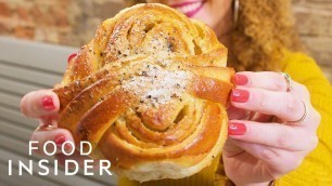 'Why This Swedish Cardamom Bun Is Taking New York City By Storm | Line Around The Block'