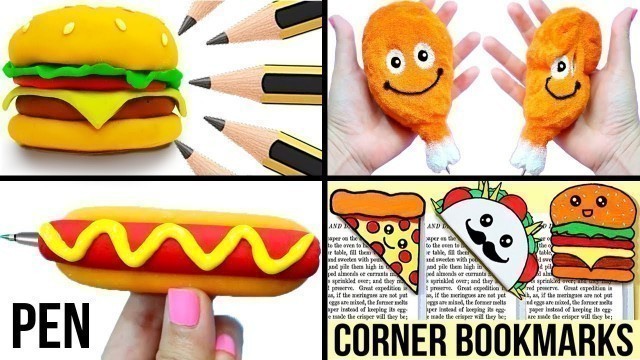 'DIY SCHOOL SUPPLIES (Food-inspired) for Back to School | Easy & Cute School Hacks'