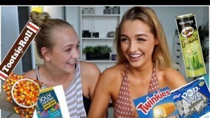 'AUSTRALIAN GIRLS TRY AMERICAN CANDY'