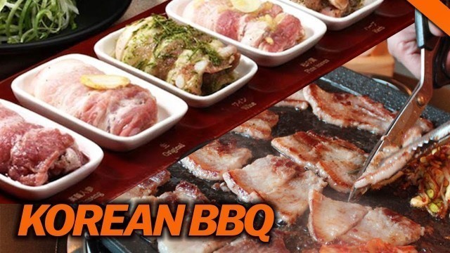 'BEST KOREAN PORK BELLY AT KBBQ (8 Flavors) Food | Fung Bros'