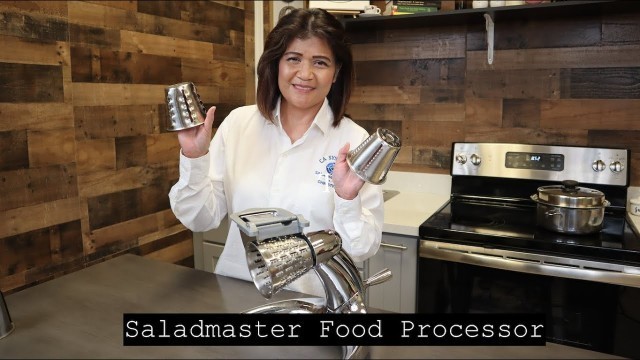 'The Saladmaster Food Processor with Christine || CA Systems of Gilroy Saladmaster'