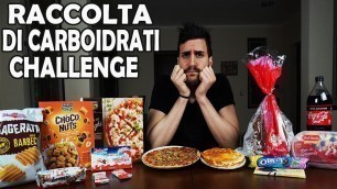 'LA RACCOLTA DI CARBOIDRATI CHALLENGE DI GENNAIO | 10,000+CALORIE | MAN VS FOOD #FoodChallenge #Paki'