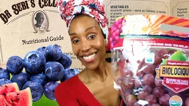 'DR. SEBI FOOD LIST - ALKALINE GROCERY HAUL & Healing Meal ideas! (MUST SEE)'