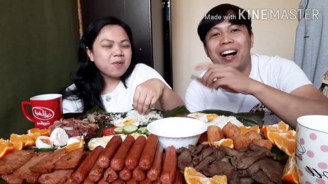 'Pinoy food mukbang(breakfast)'