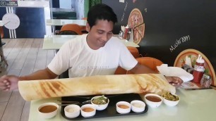 'Biggest Dosa in Jhansi || Food Empire One Bite Jhansi'