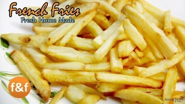 'French fries Recipe | Make Crispy Mcdonald\'s French fries Recipe at Home  -  Indian Snacks Recipes'