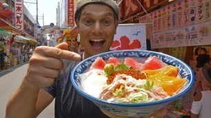 'Tokyo Street Food Market Experience | Ameyoko ★ ONLY in JAPAN'