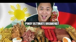 'PINOY ULTIMATE BREAKFAST MUKBANG/SPECIAL COLLABORATION w/ @Rick Rock Foodie'