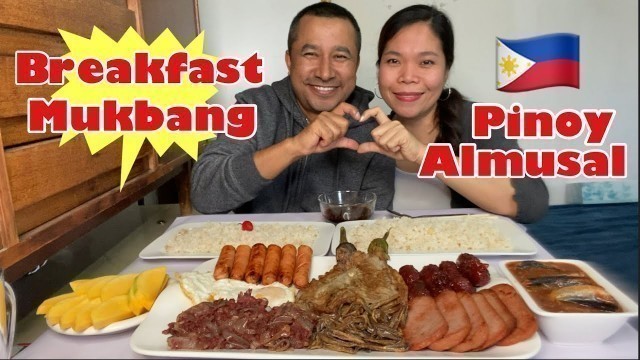 'FILIPINO FOOD PINOY BREAKFAST ALMUSAL MUKBANG'