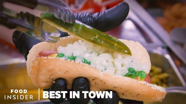 'The Best Chicago-Style Hot Dog In Chicago | Best In Town'