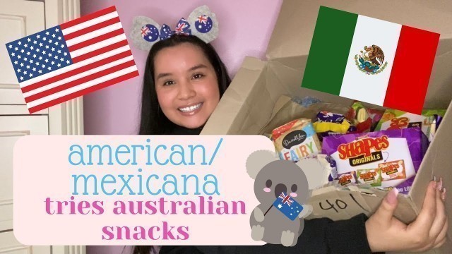 'AMERICAN TRIES AUSTRALIAN SNACKS!!'